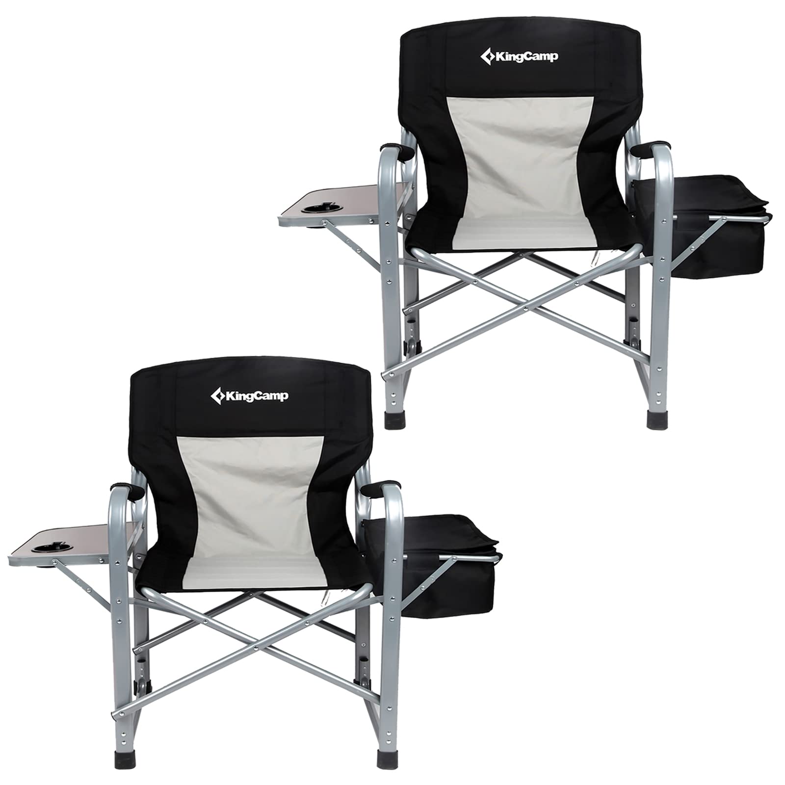 KingCamp Oversized Padded Folding Director Chair