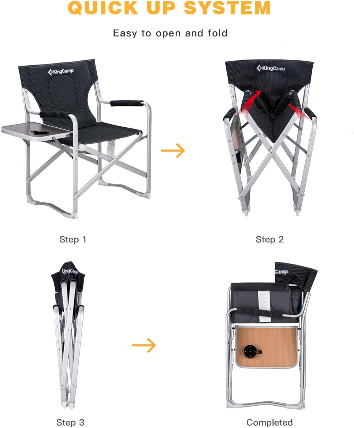 KingCamp Timeless Aluminum Tube Camping Chair