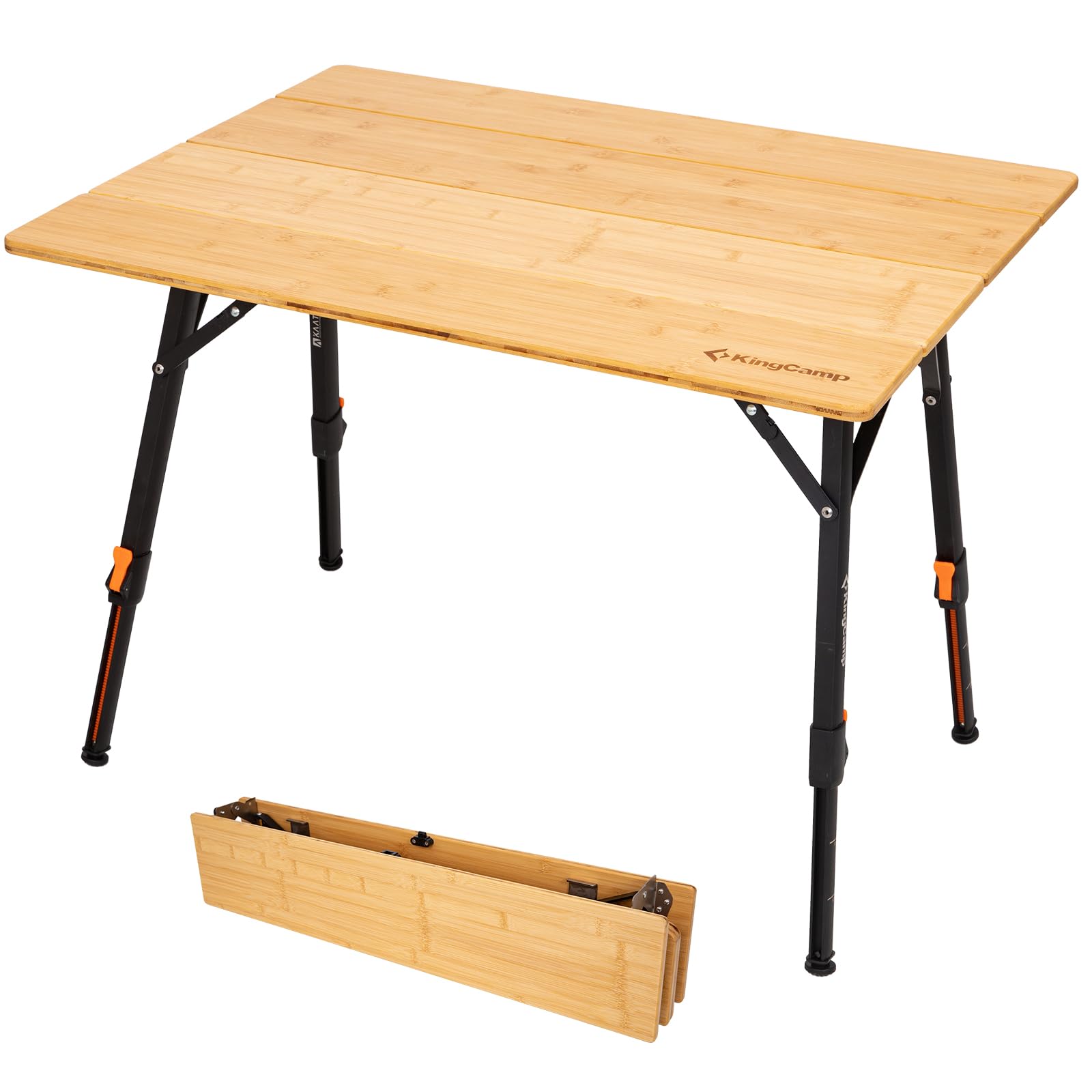 KingCamp BAMBOO Folding Camping Table Pro