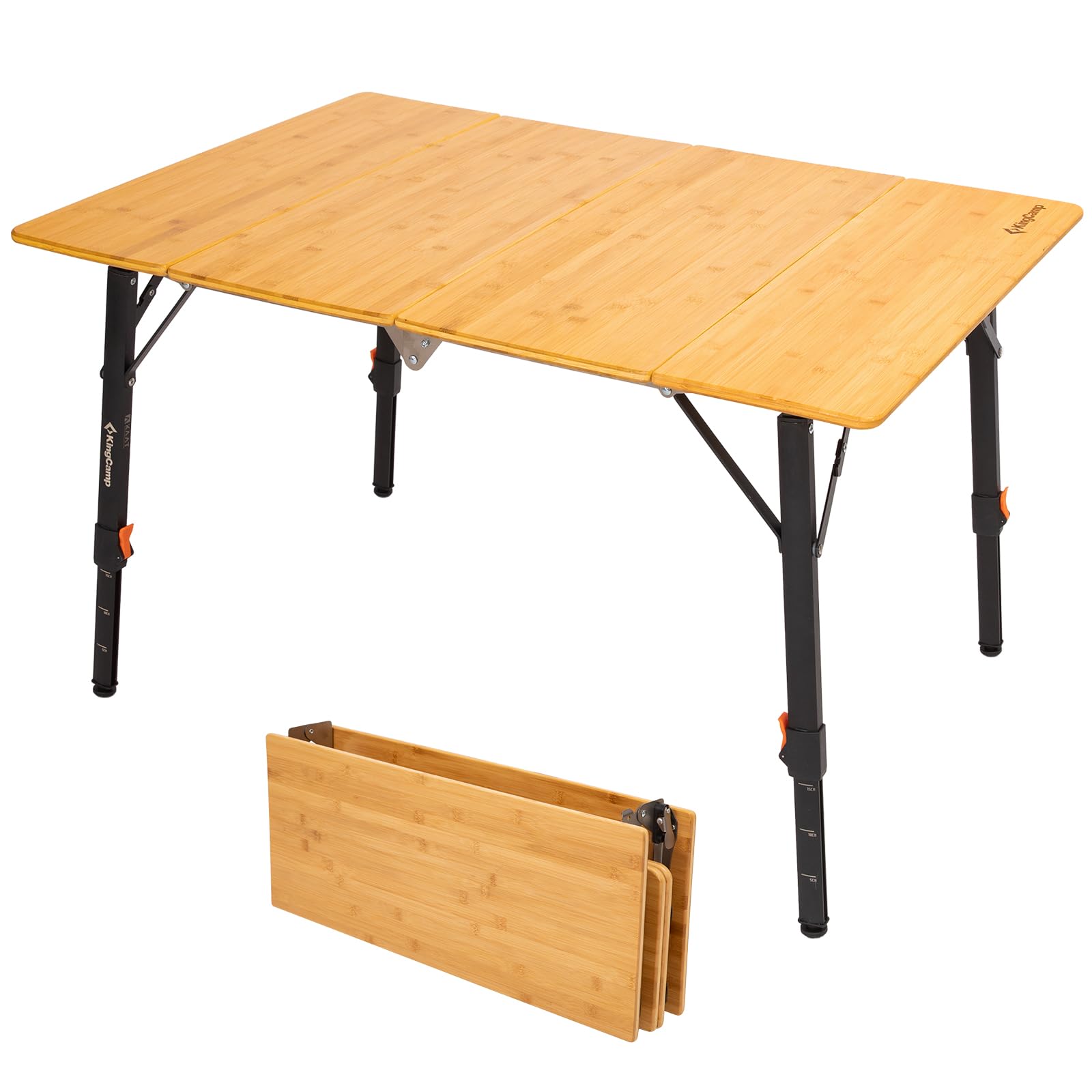 KingCamp BAMBOO Folding Camping Table Pro