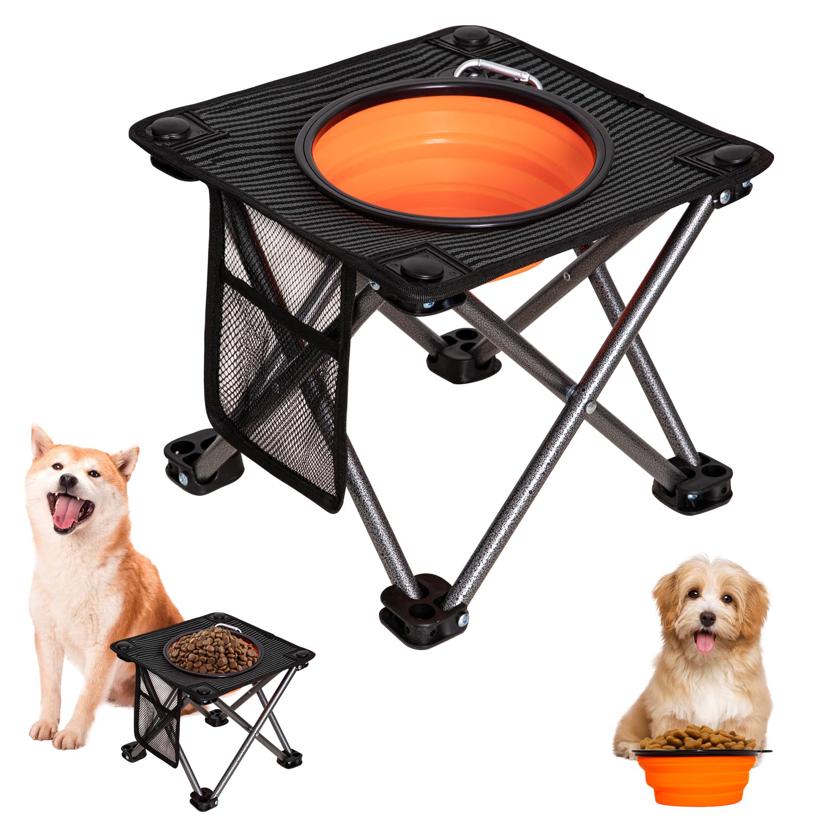 KingCamp PETS Elevated Dog Bowls