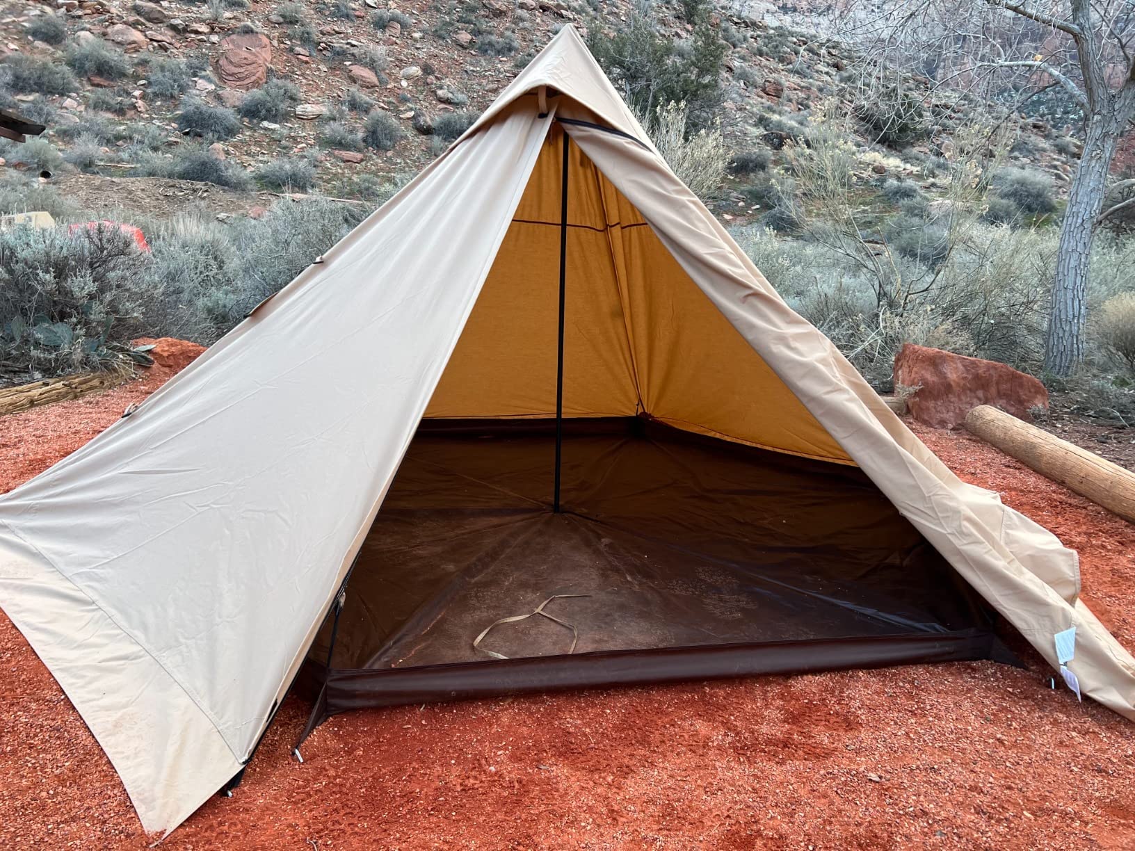 KingCamp TURINO Tipi Hot Tent with Stove Jack