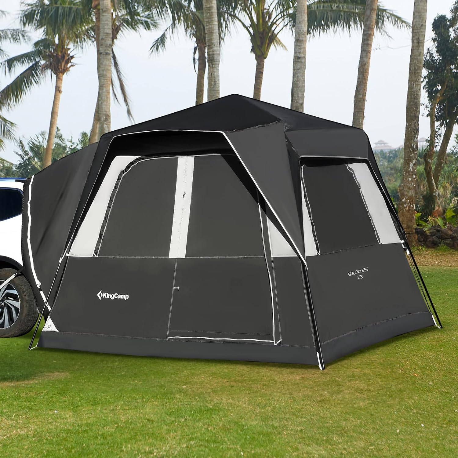 KingCamp BOUNDLESS X3 Car Camping Tent