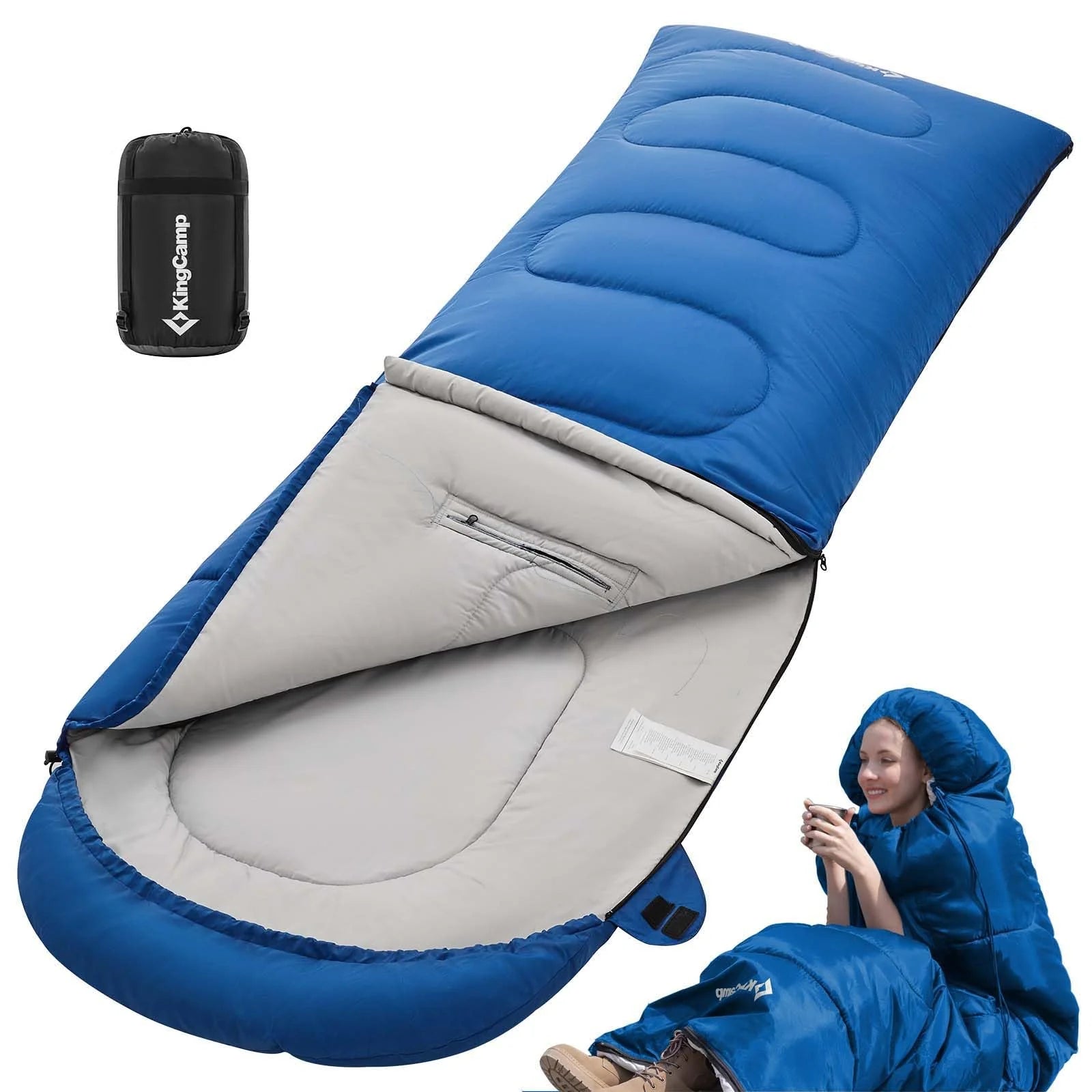 KingCamp LONA 250 3 Season Sleeping Bag