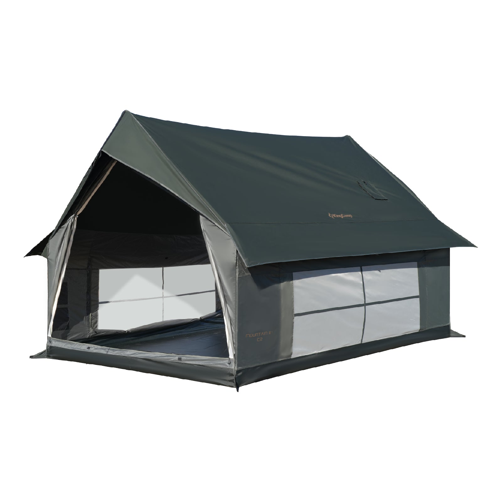 KingCamp MOUNTAIN IN C2 4-Season Cabin Tent with Stove Jack