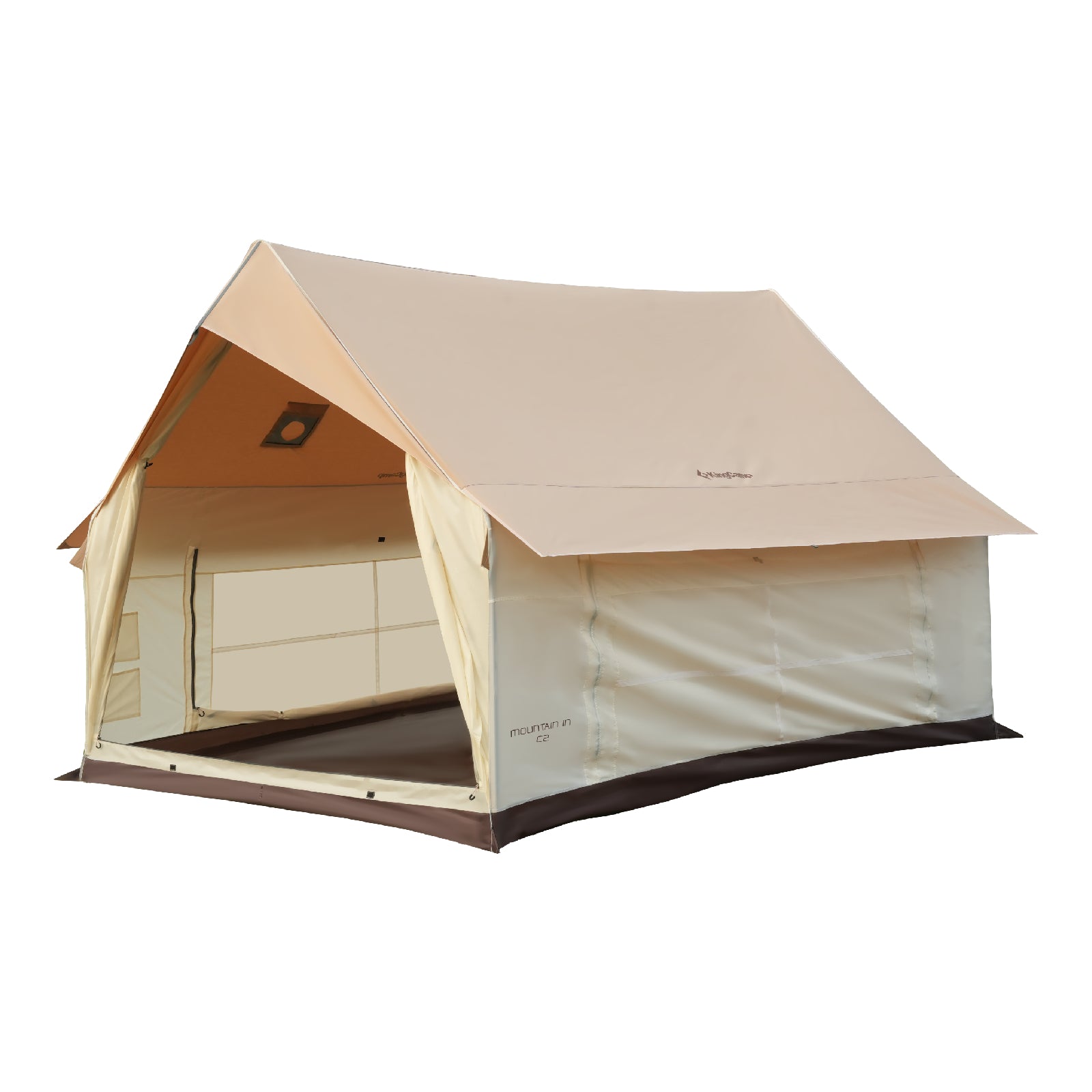 KingCamp MOUNTAIN IN C2 4-Season Cabin Tent with Stove Jack