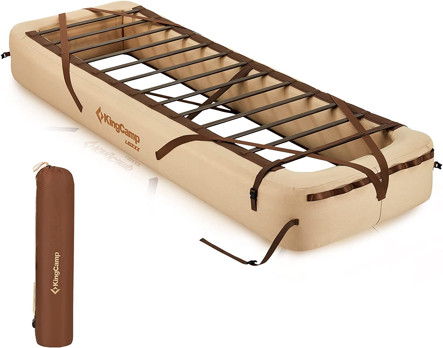 KingCamp Sleeping Pad & Air Mattress Frame Bundle