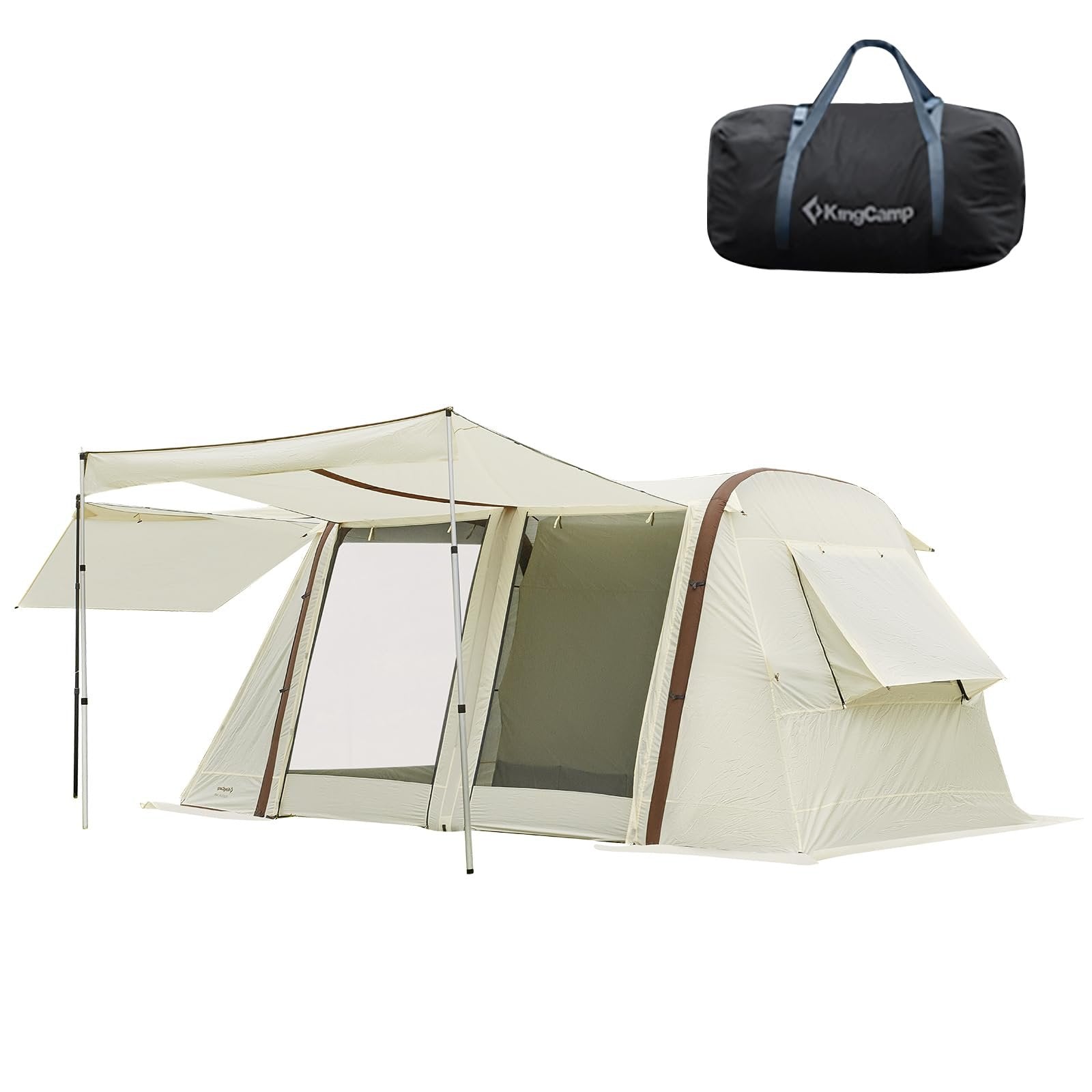 KingCamp 4-Person Camping Kit with Tent and Table