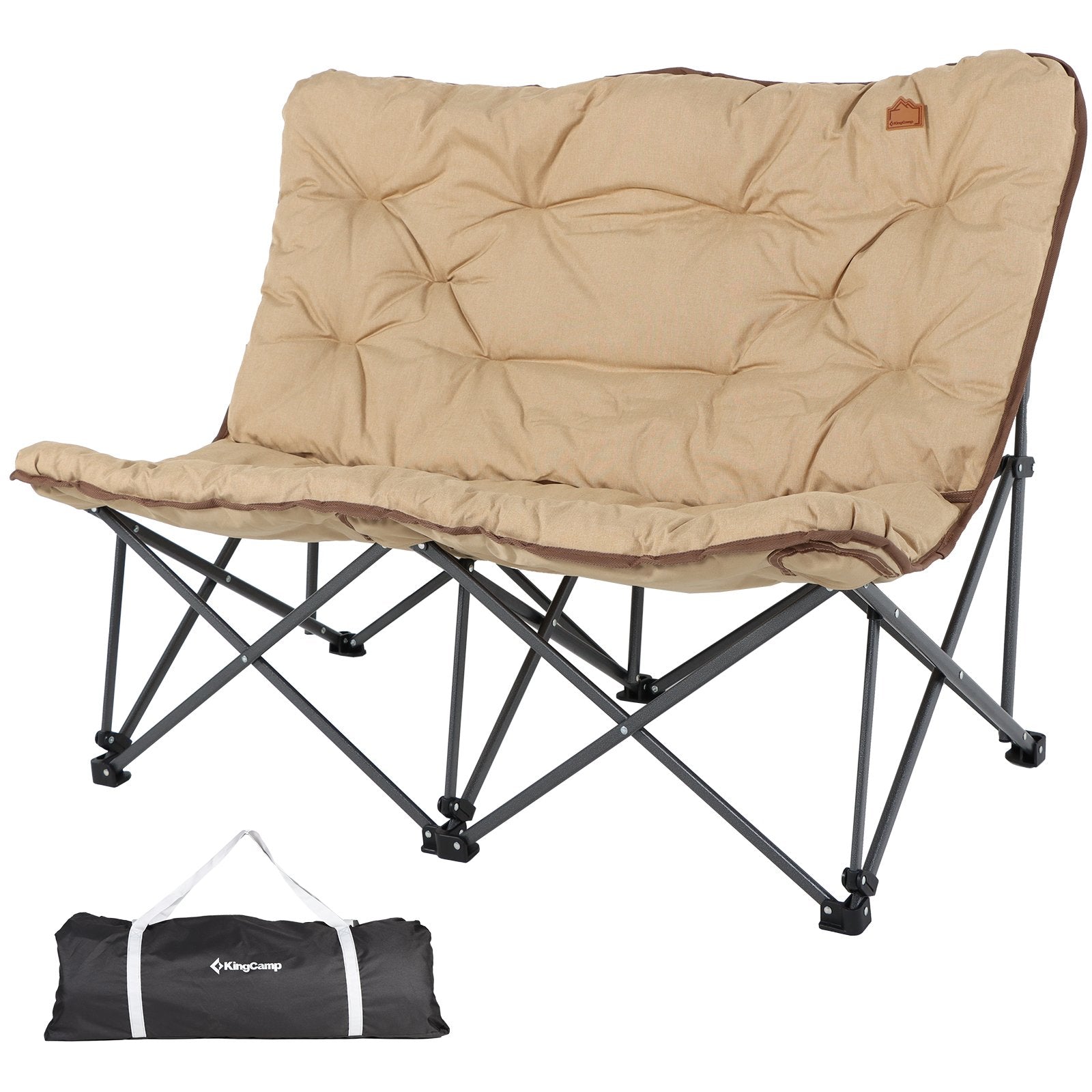 KingCamp Family Cabin Tent & Double Chair Bundle