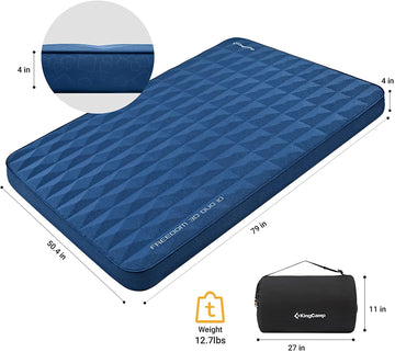 Buy KingCamp Single Self Inflating Plus Size Sleeping Pad – KingCamp  Outdoors