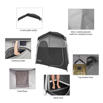 Kingcamp shower clearance tent